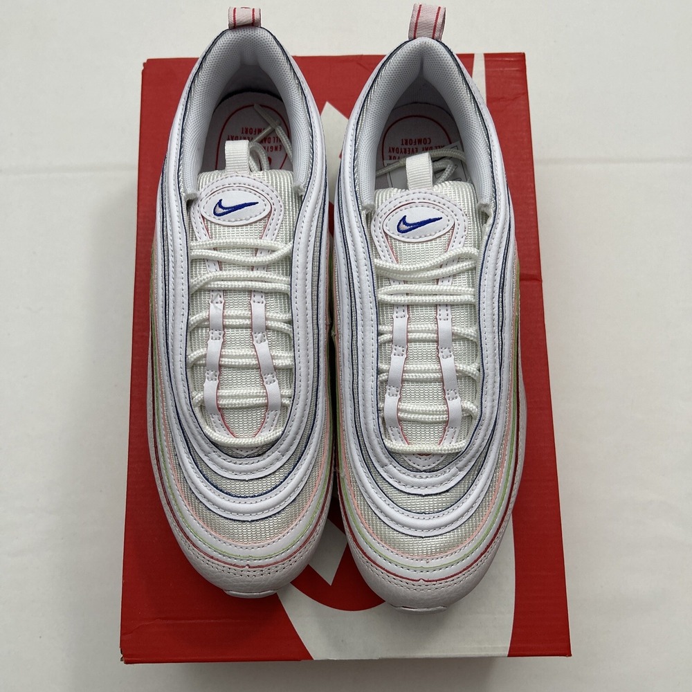 Nike Women 8 Air Max 97 SE‎ 2022 Silver Bullet Sneakers SKU 2969